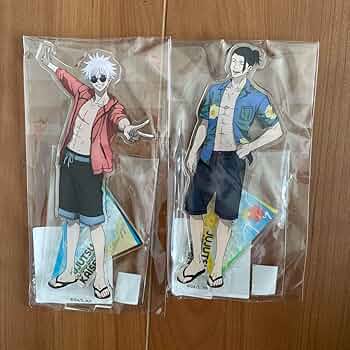 呪廻　アクスタA&特典夏油セット　スイパラ Amazon.co.jp: 呪術廻戦 五条悟 夏油傑 アクスタ アクリル