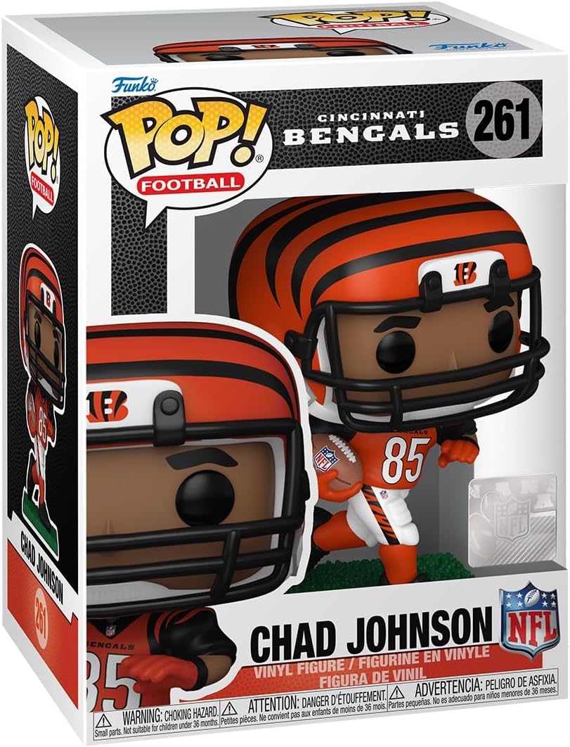NFL Legends Bengals Chad Johnson Pop! Vinyl Figure