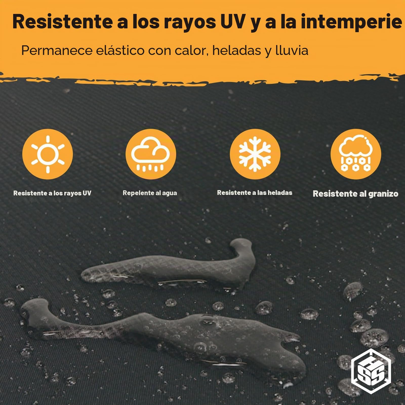 HSS EPDM Lámina autoadhesiva para techos, 5 m² KSK, para cobertizo de jardín y cochera, resistente a los rayos UV y al agua, 1,3 mm de grosor, 100 cm x 5 m, color negro