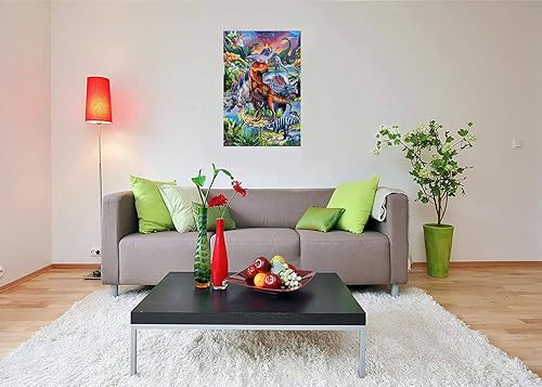 Miniatura 5 de Scorpio Posters Póster artístico de dinosaurios (por Jenny Newland) - 24 x 36 pulgadas