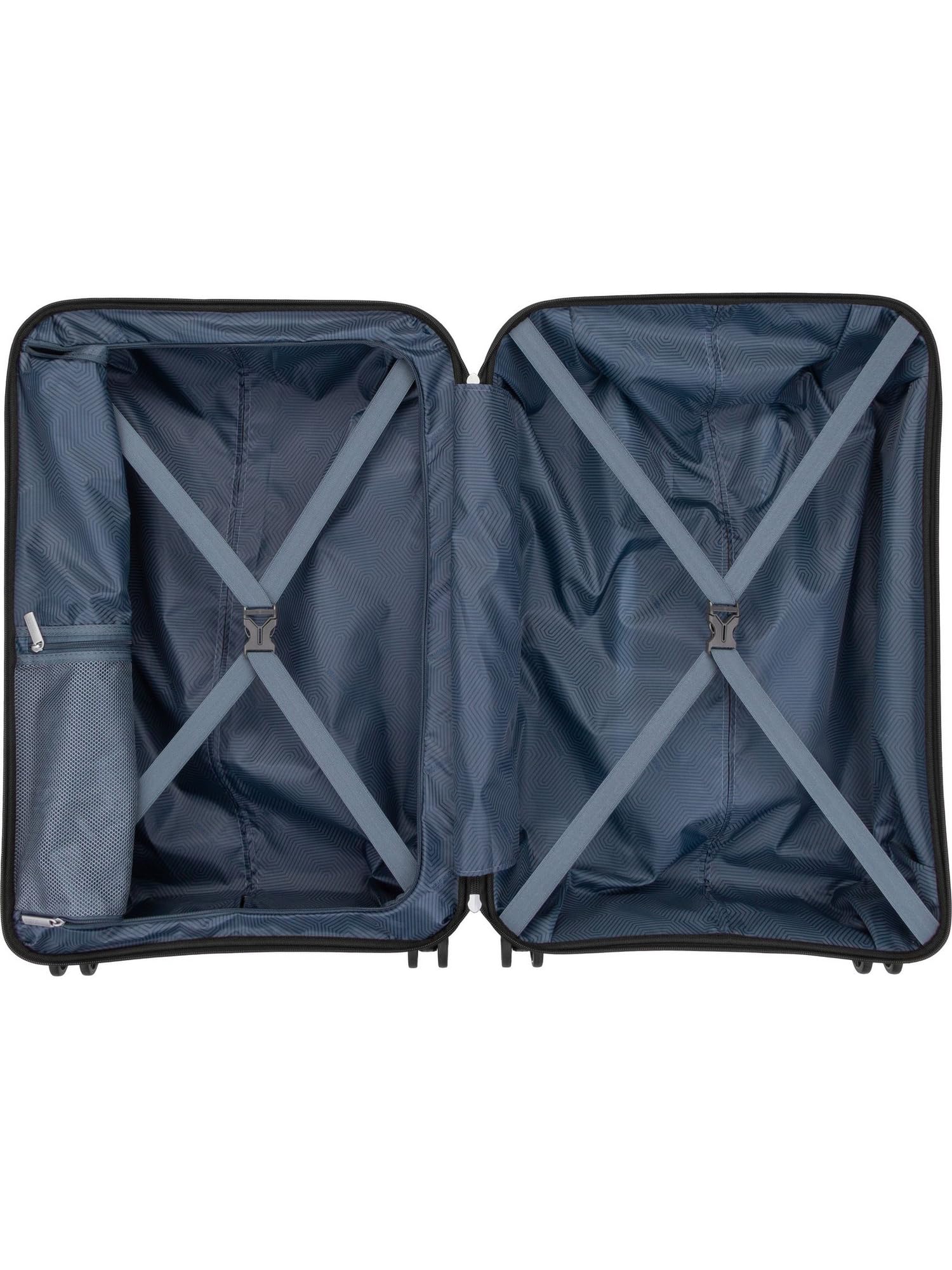 American Tourister Trolley Rigido 67cm 4 Ruote Medio Airconic | 88G002-Onyx Black, Nero