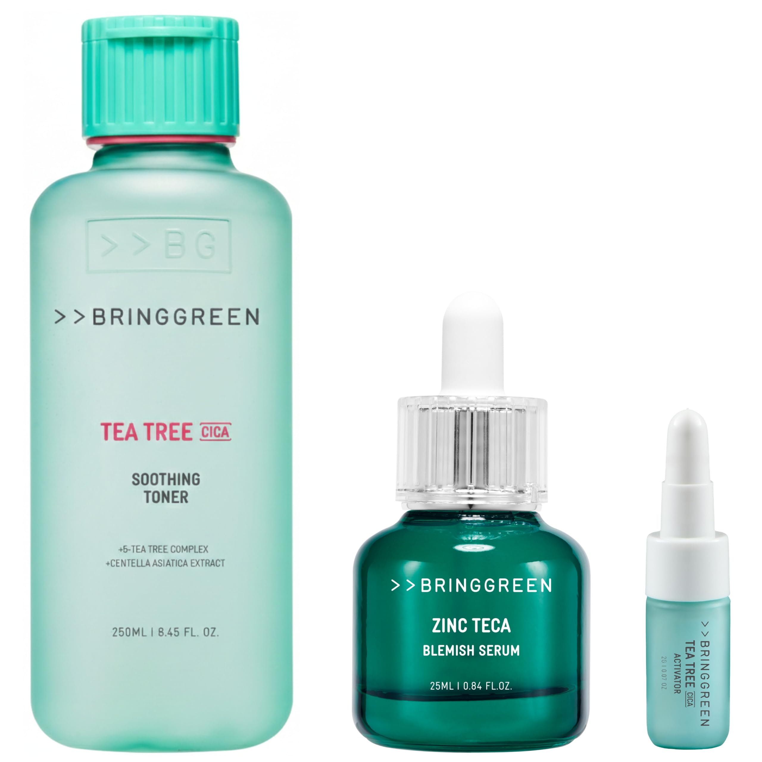 MEDITHERAPY BRINGGREEN スキンケアセット Amazon | BRINGGREEN(ブリングリーン)ティーツリーシカスージング