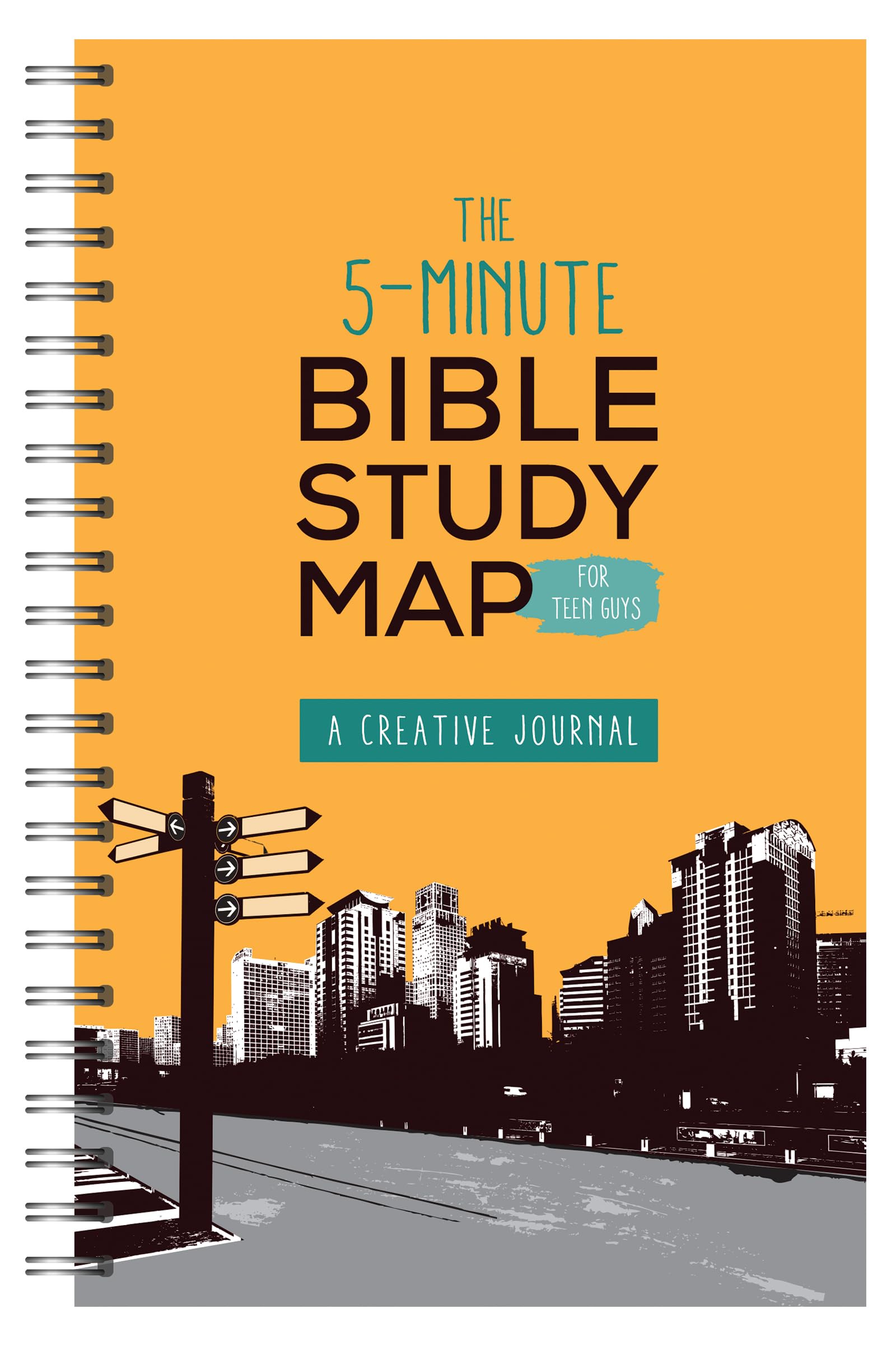 The 5-Minute Bible Study Map for Teen Guys: A Creative Journal (Faith Maps)