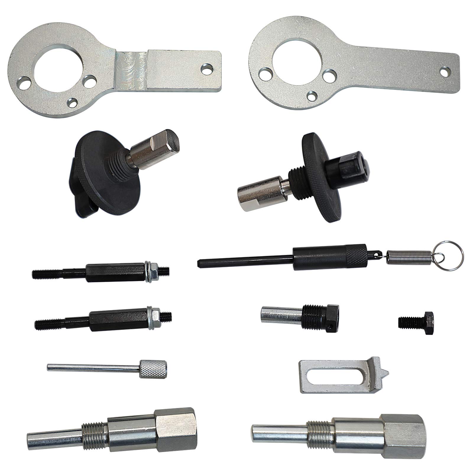 DPTOOL Motore albero a camme bloccaggio cinghia dentata strumento compatibile con Fiat Vauxhall Opel Alfa Saab 1.3 1.9 CDTI 1.6 1.9 2.4 JTD 03-11