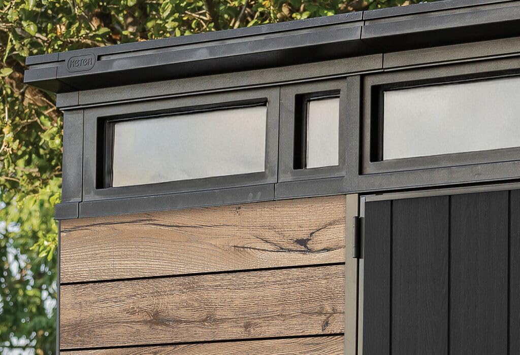 Abri de Jardin Signature 97 - Aspect Bois Douglas - 6m2 - KETER