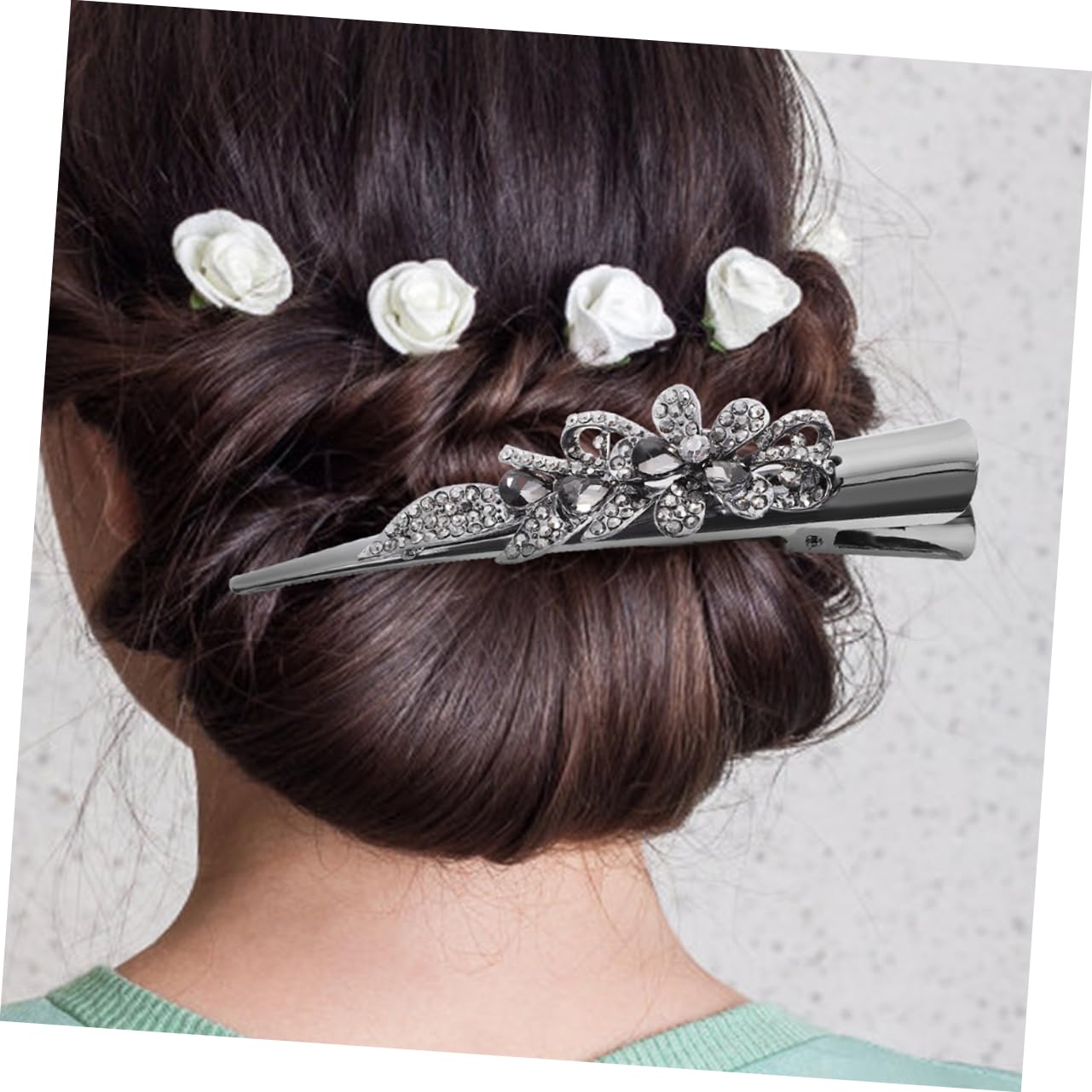 Baluue 8stücke Vintage Rhinestone Haarklammern Für Damen Glitzernde Haarspangen Aus Elegantes Haaraccessoire Für Partys Und Alltag Vielseitig Und Stilvoll