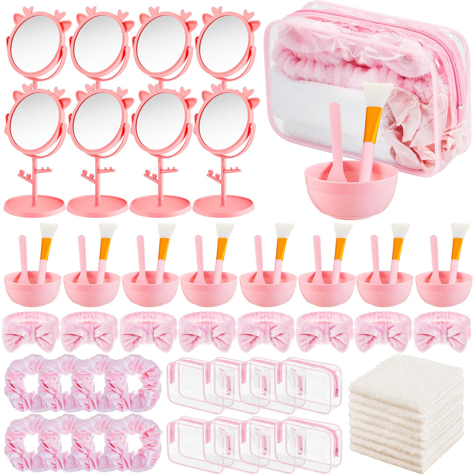 Amazon.com: Shinylin 96pcs Spa Sleepover Party Supplies Bulk