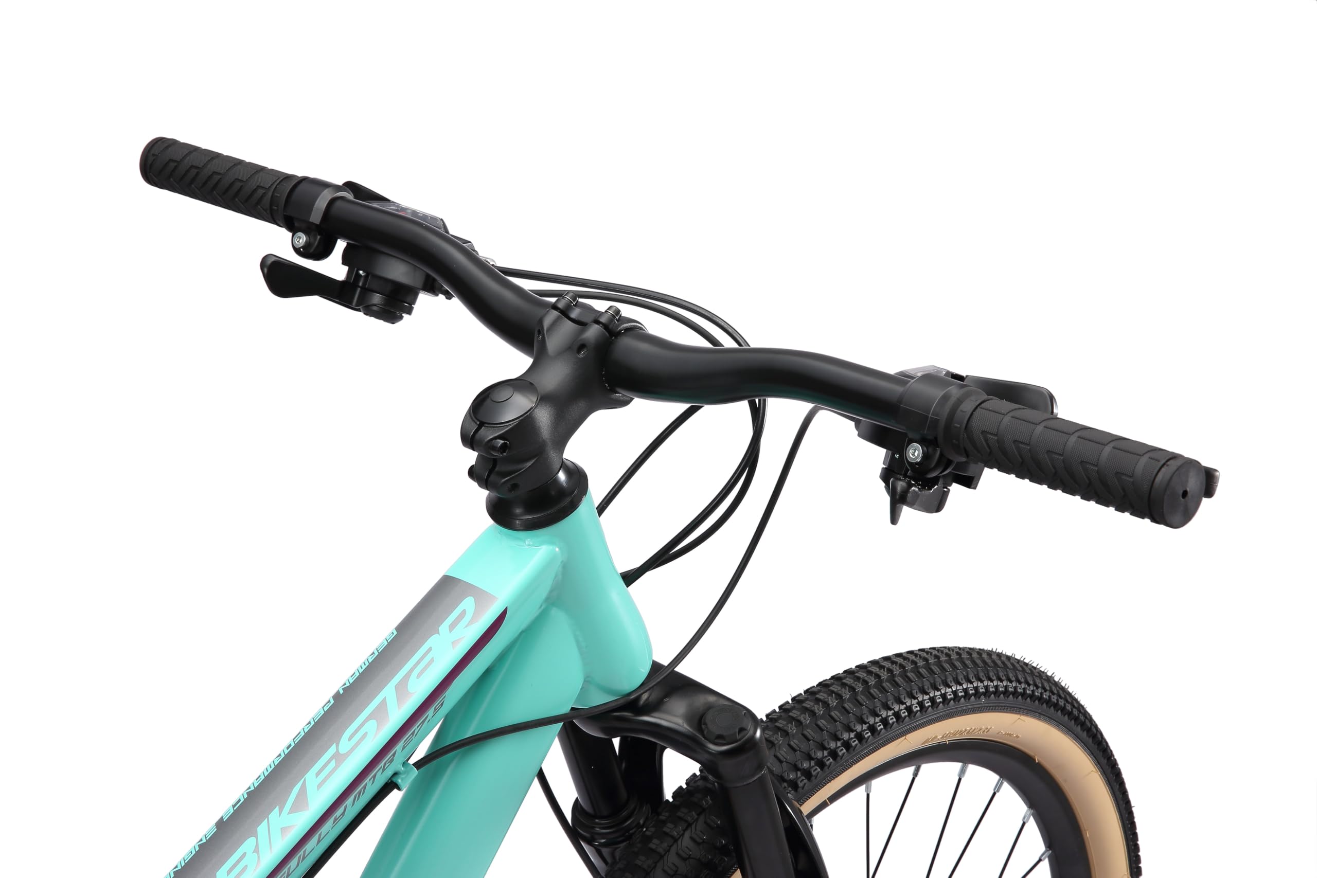 BIKESTAR Bicicleta de montaña Suspensión Doble Completa 26, 27.5, 29 Pulgadas | Cuadro 15, 17, 19" Cambio Shimano de 21 velocidades, Freno de Disco, Fully MTB