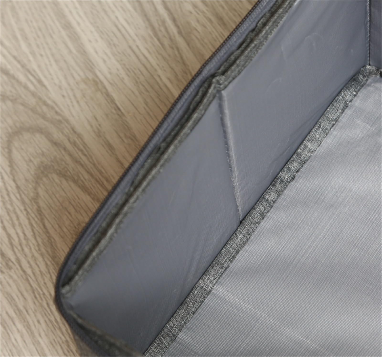 Cajas Almacenaje Organizador Armario Bolsa De Almacenamiento Debajo De La Cama con Asa Y Cremallera For Mantas, Sábanas, Almohadas Y Toallas Bolsas Almacenaje Ropa Mantas(40x30x21cm)