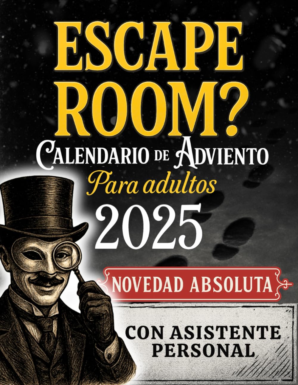 Calendario de Adviento Escape Room para Adultos: Reúne pruebas, sigue las pistas y desenmascara al culpable antes de Navidad. Un juego interactivo para disfrutar en familia, en pareja o con amigos