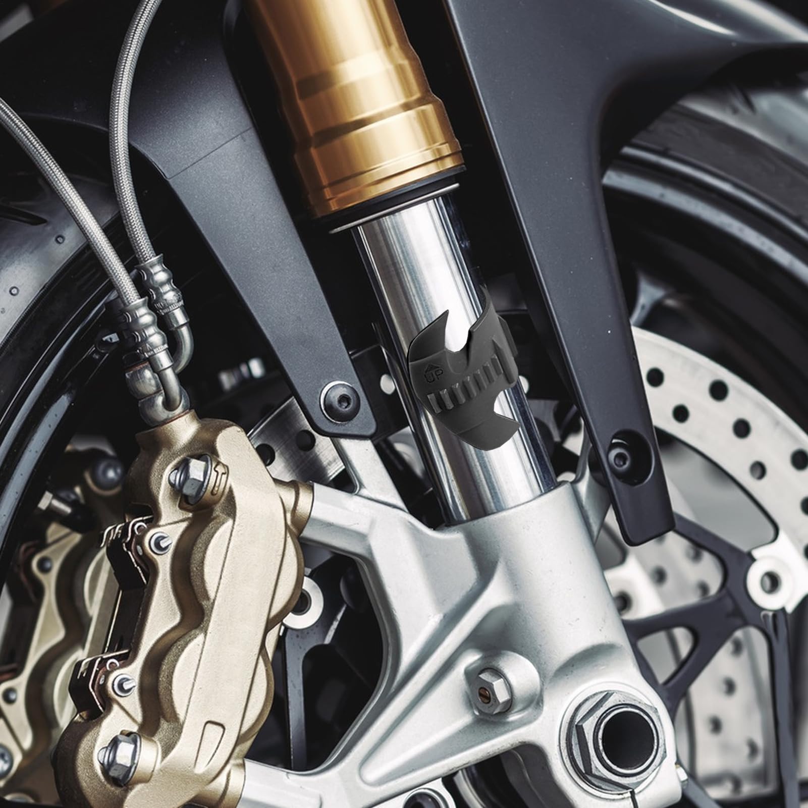 Bike Fork Seal Cleaner - ABS Bike Gabel Dichtungsfahrer, Mehrfach Verwendet Bike Fork Seal Cleaner | Transportieren Vordere Gabel -Stoßdämpfer -Reinigungswerkzeug, Wartungsvorrichtung Für Stoßdämpfer