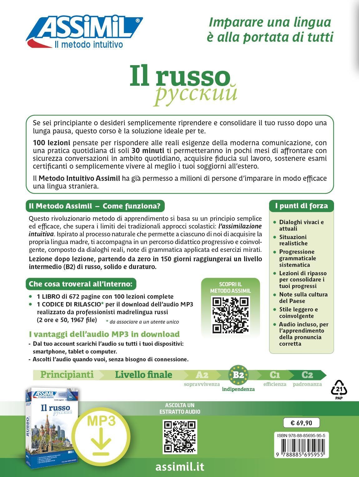 Il russo. Ediz. bilingue. Con audio Mp3