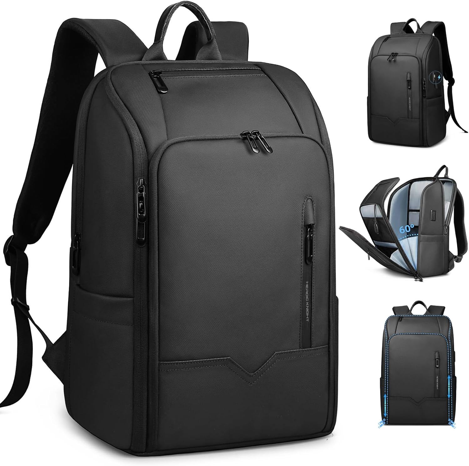 HEROIC KNIGHT Sac à dos Homme pour Ordinateur Portable