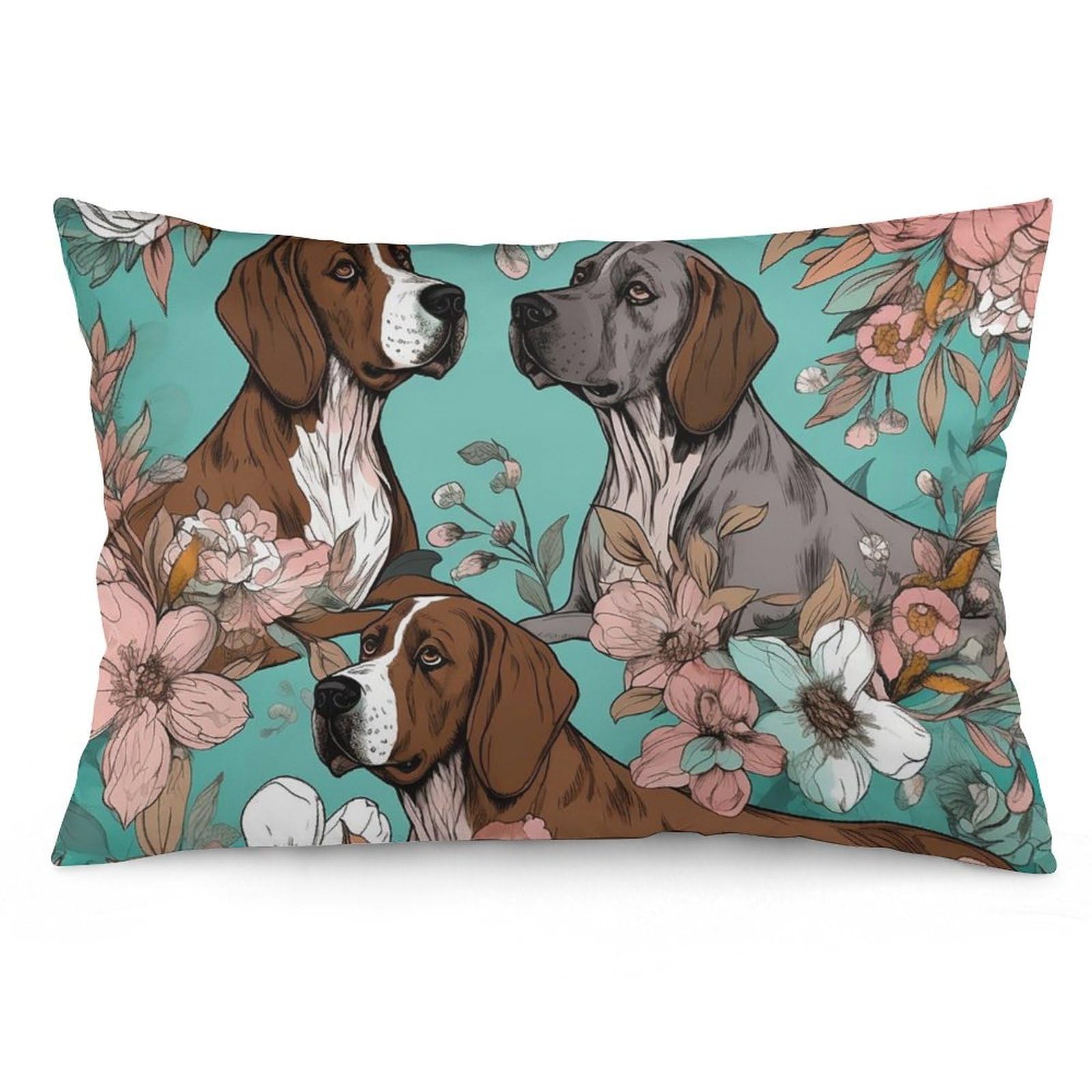 NTVOWPZO 2 Pack Decoration Throw Pillow Covers 20"x30" Pillowcases Covers Animal Pillowcases Modern Farmhouse Home Decor Sofa Cushions Covers for Couch Bed Living Room