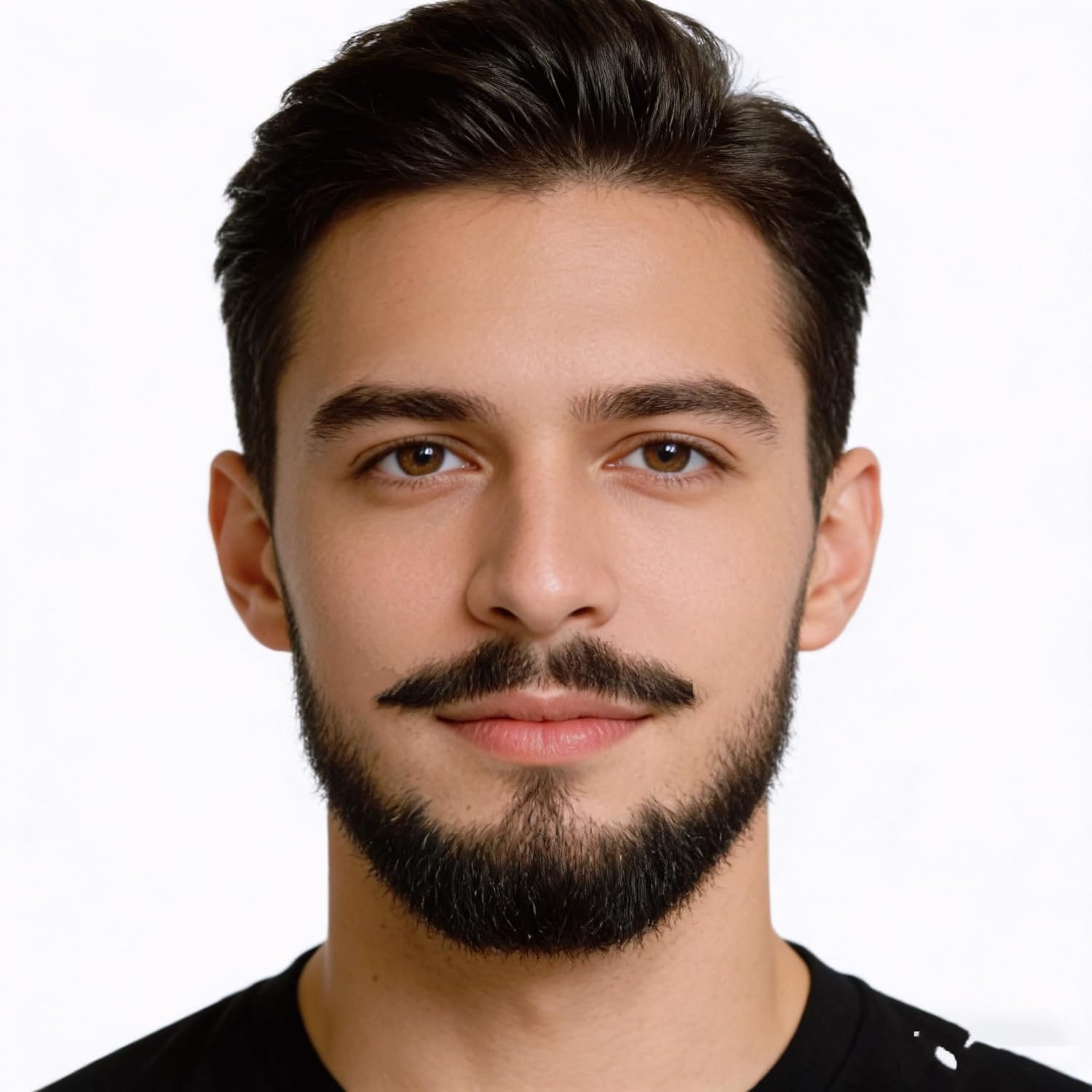 Amazon.com: Gizane Fake Beard, Professional Human Hair Fake Mustache ...