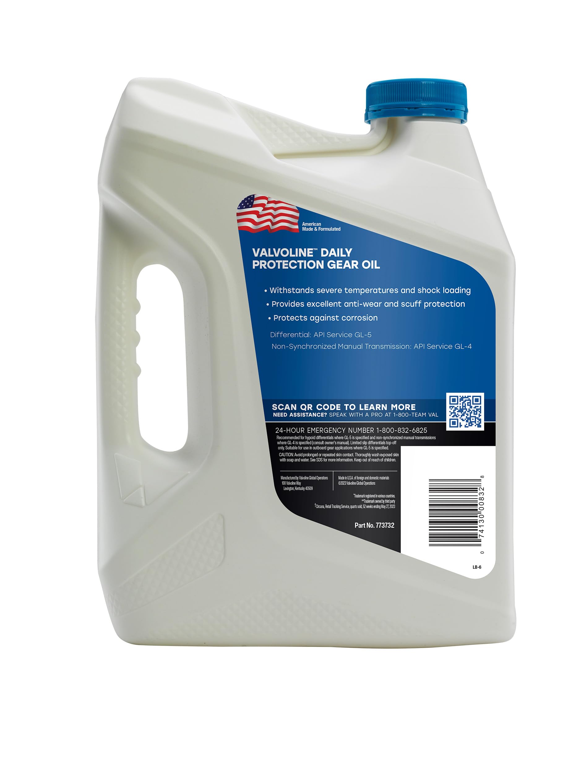Amazon.com: Valvoline High Performance SAE 80W-90 Gear Oil 1
