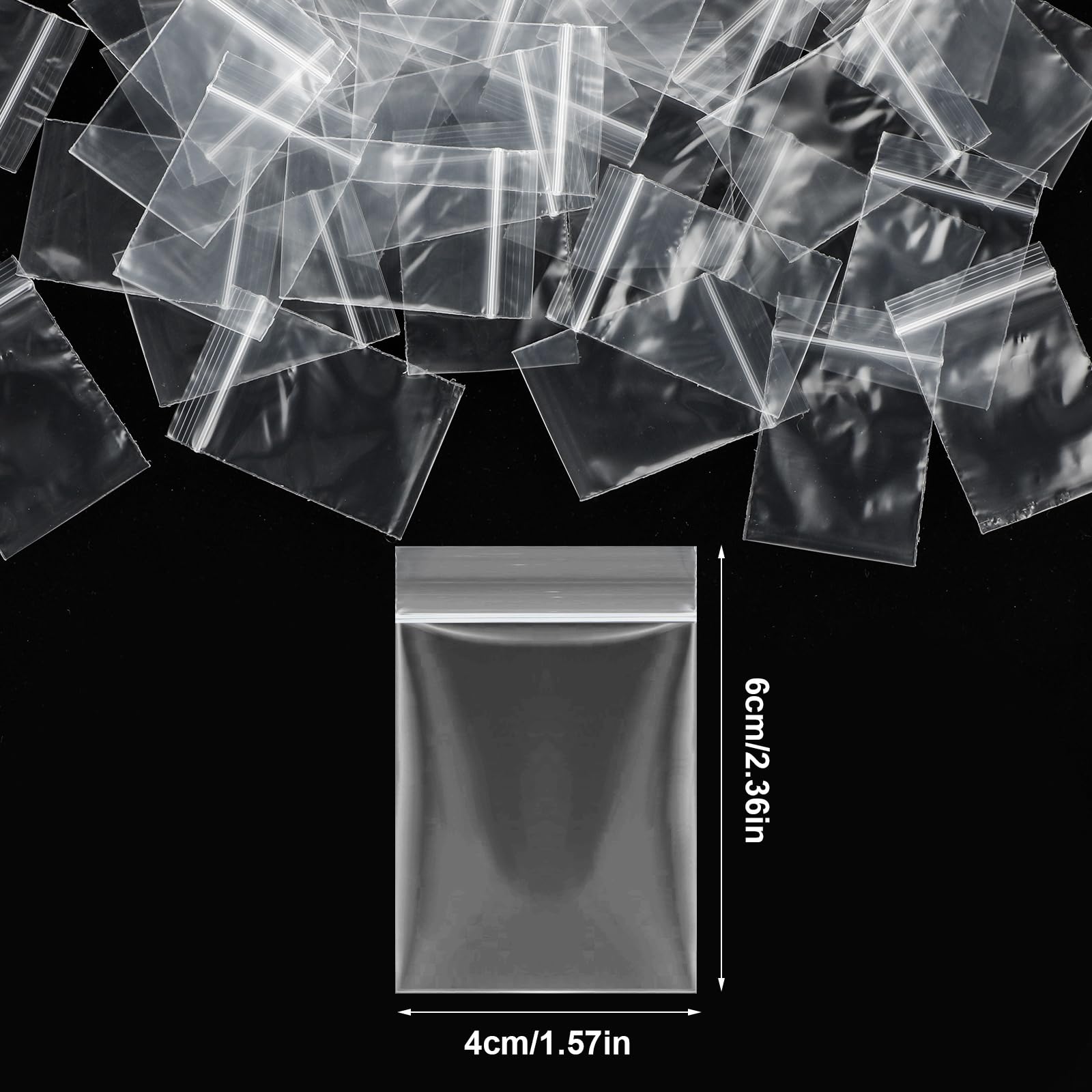 Bustine Trasparenti Richiudibili Sacchetti Con Zip Richiudibili