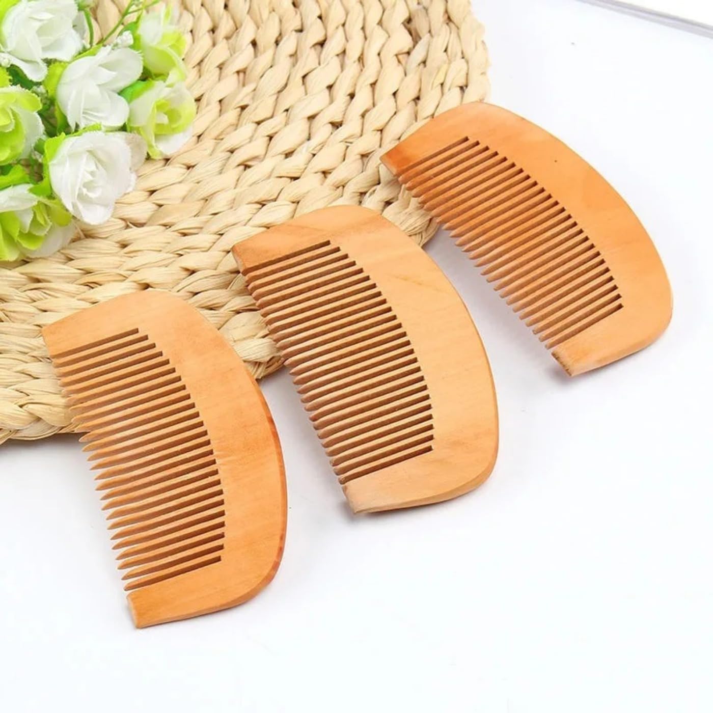 Peines de pelo personalizados, regalos y regalos de boda, peine de madera grabado con nombre personalizado, recuerdo de boda, peines de bolsillo de madera (70 unidades)