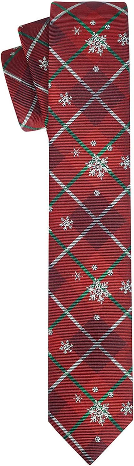 KissTies Boy's Christmas Tie Xmas Necktie For Teens Dressing Ties