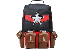 Marvel Captain America Suit Up Character 18” Backpack