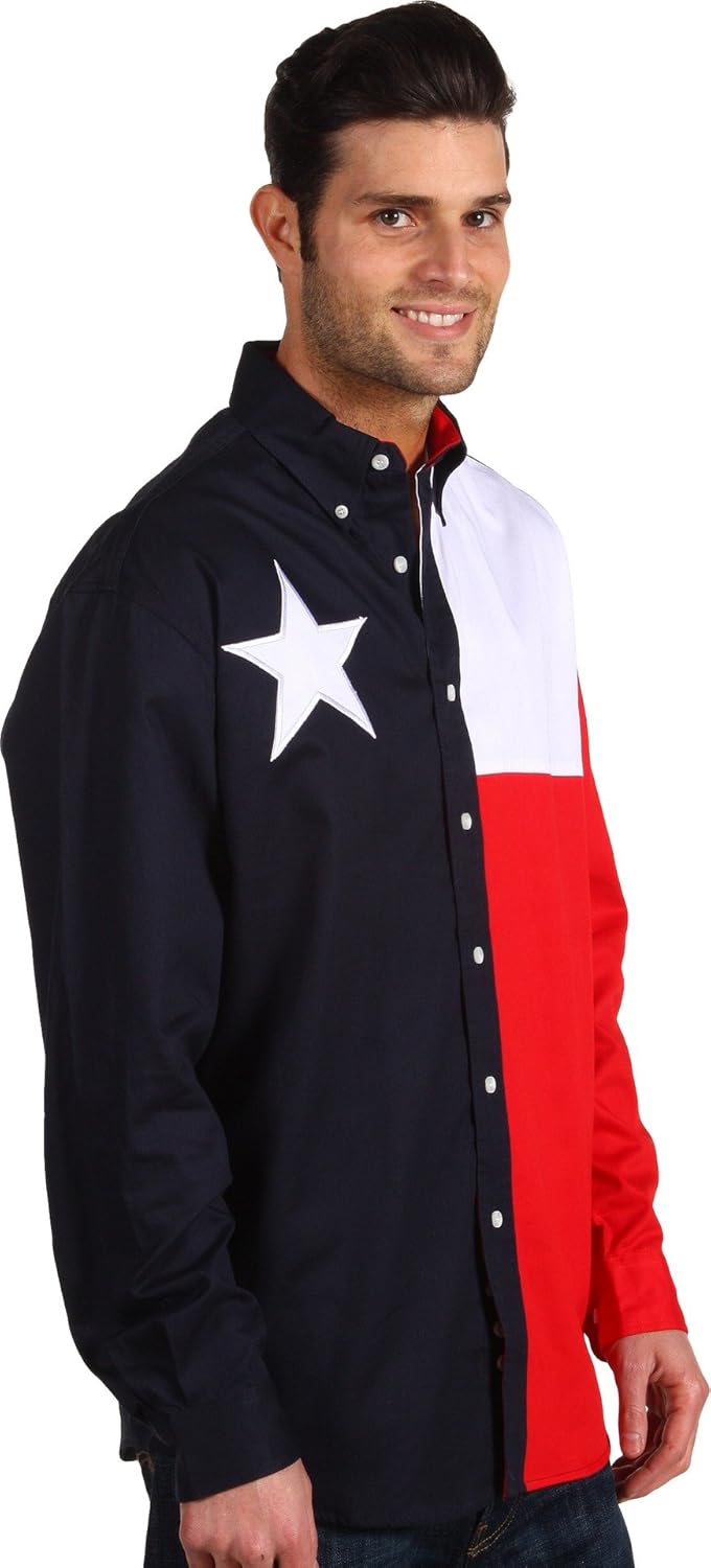 Roper Texas Shirt Navy Small