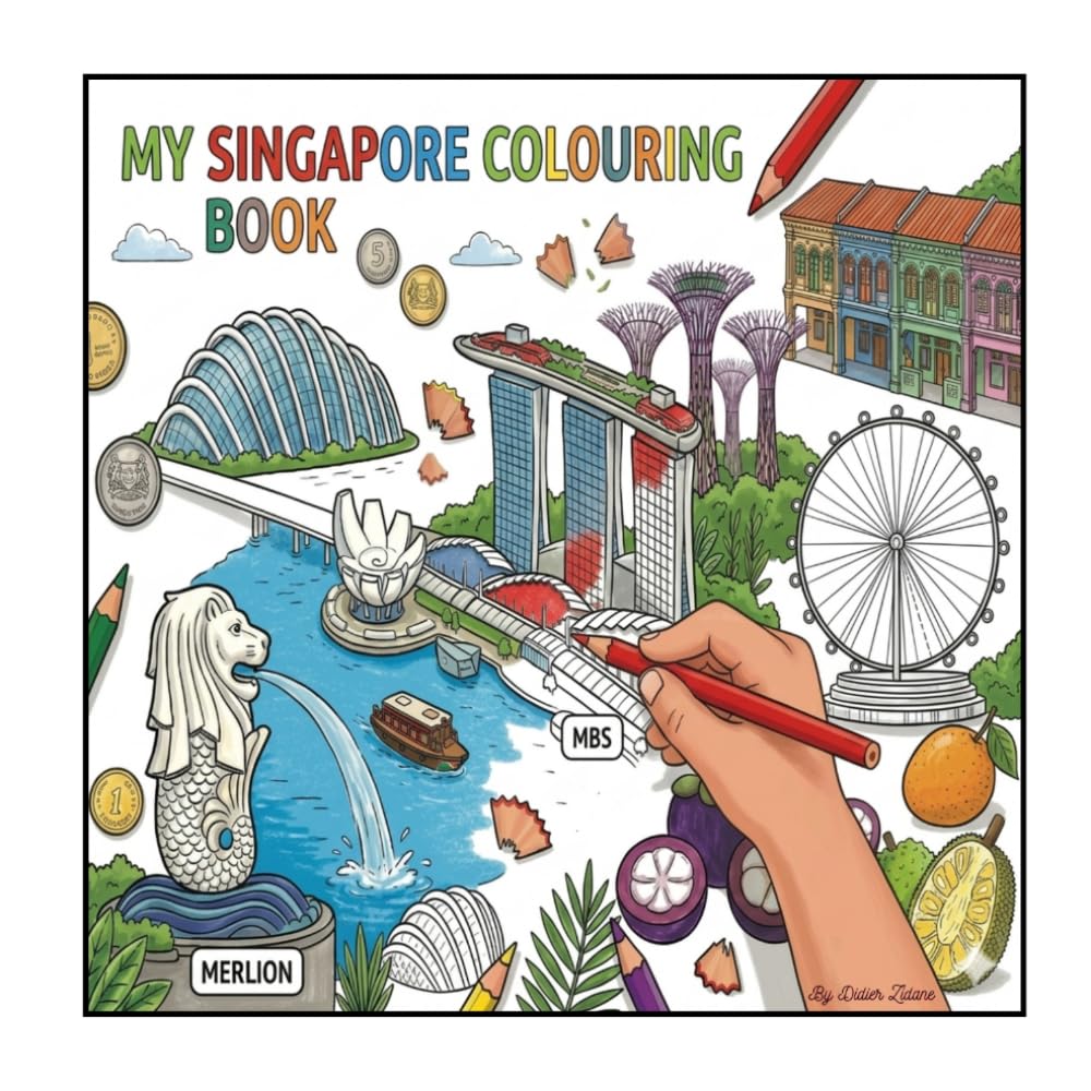 My Singapore Colouring Book (My Holiday Colouring Book Series)