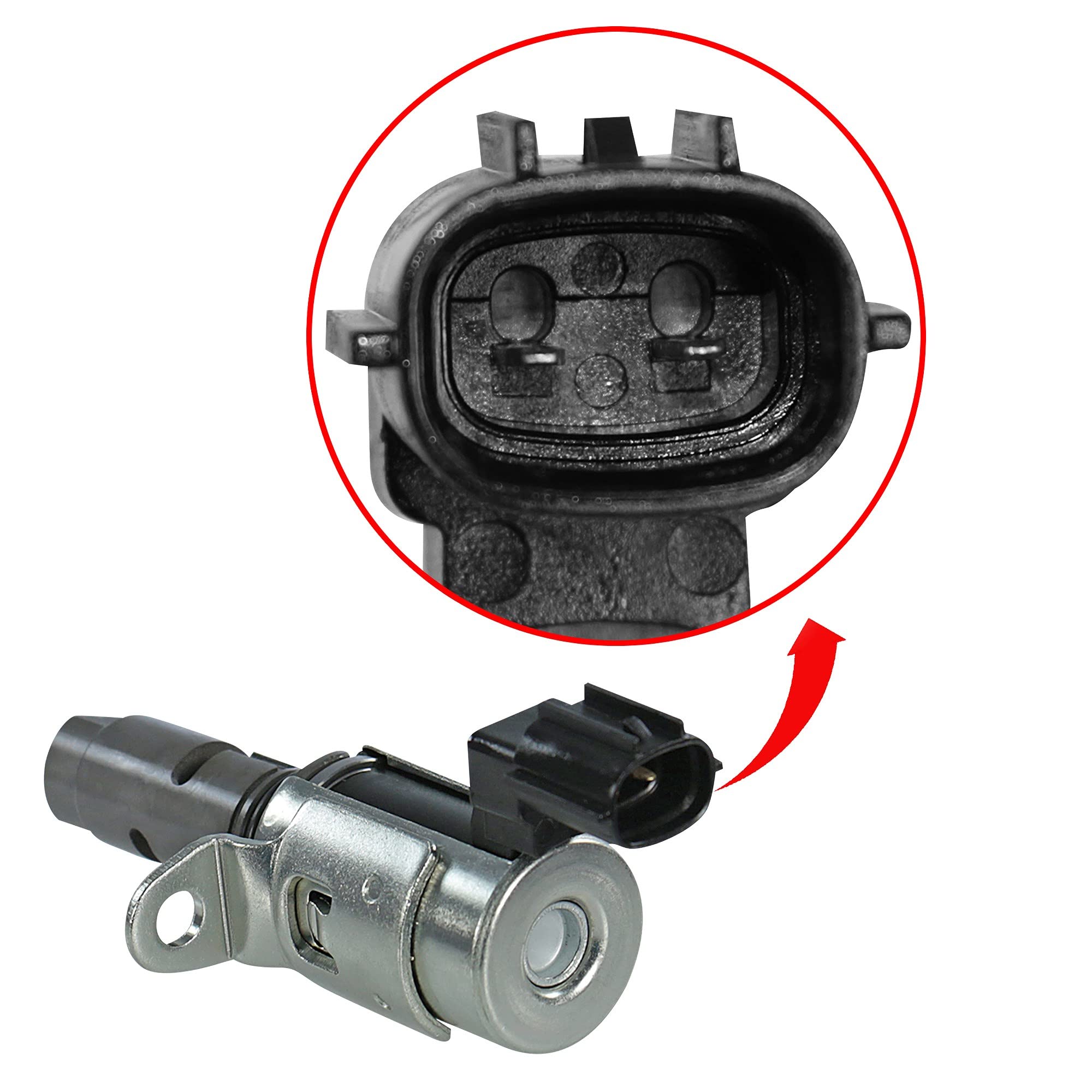 1x valvola di controllo valvola solenoide lato aspirazione regolazione albero a camme