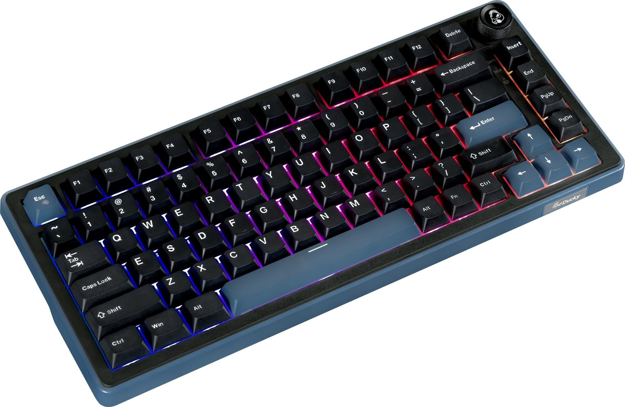 Amazon.co.jp: Ducky OK-M 75% 無線ゲーミングキーボード ブラック
