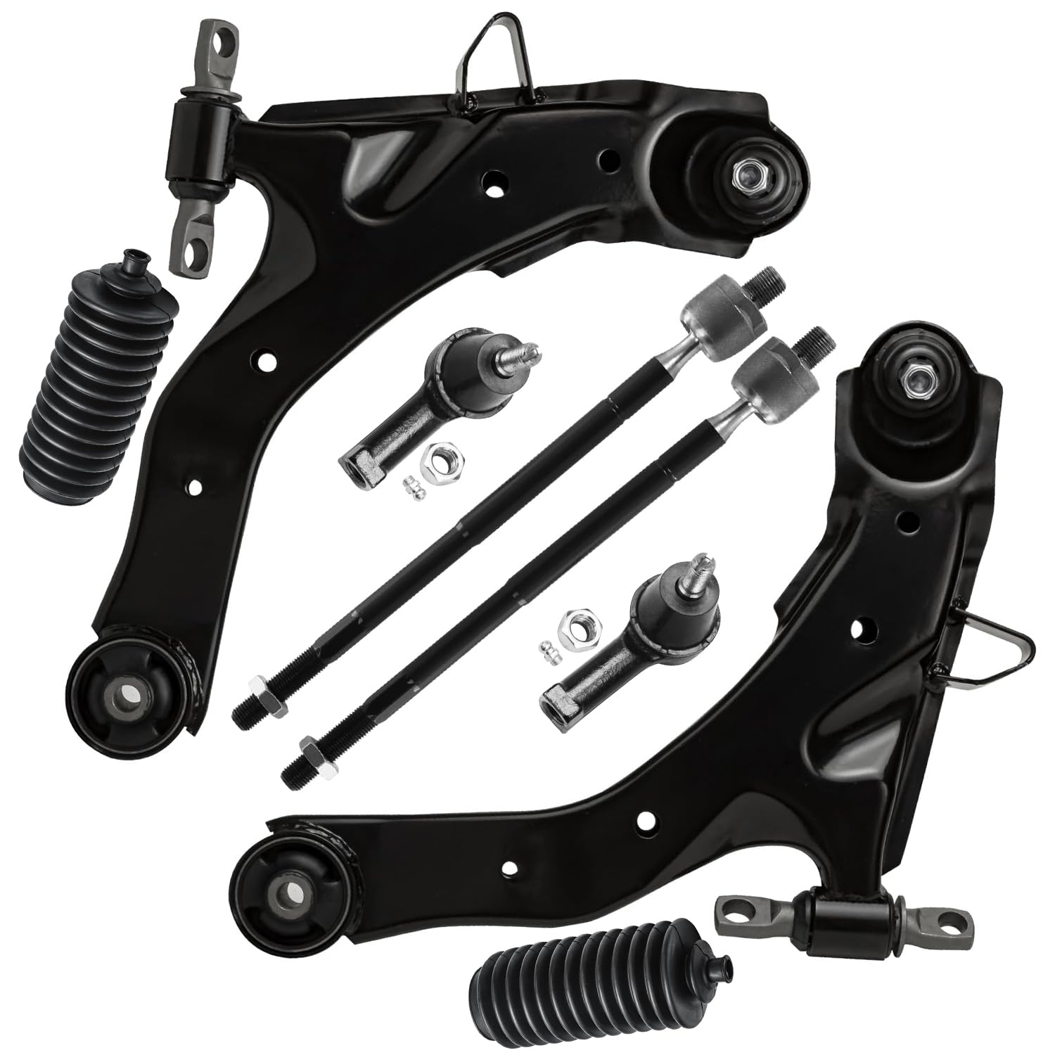 Detroit Axle - 8pc Front End Kit for 2001-2006 Hyundai Elantra