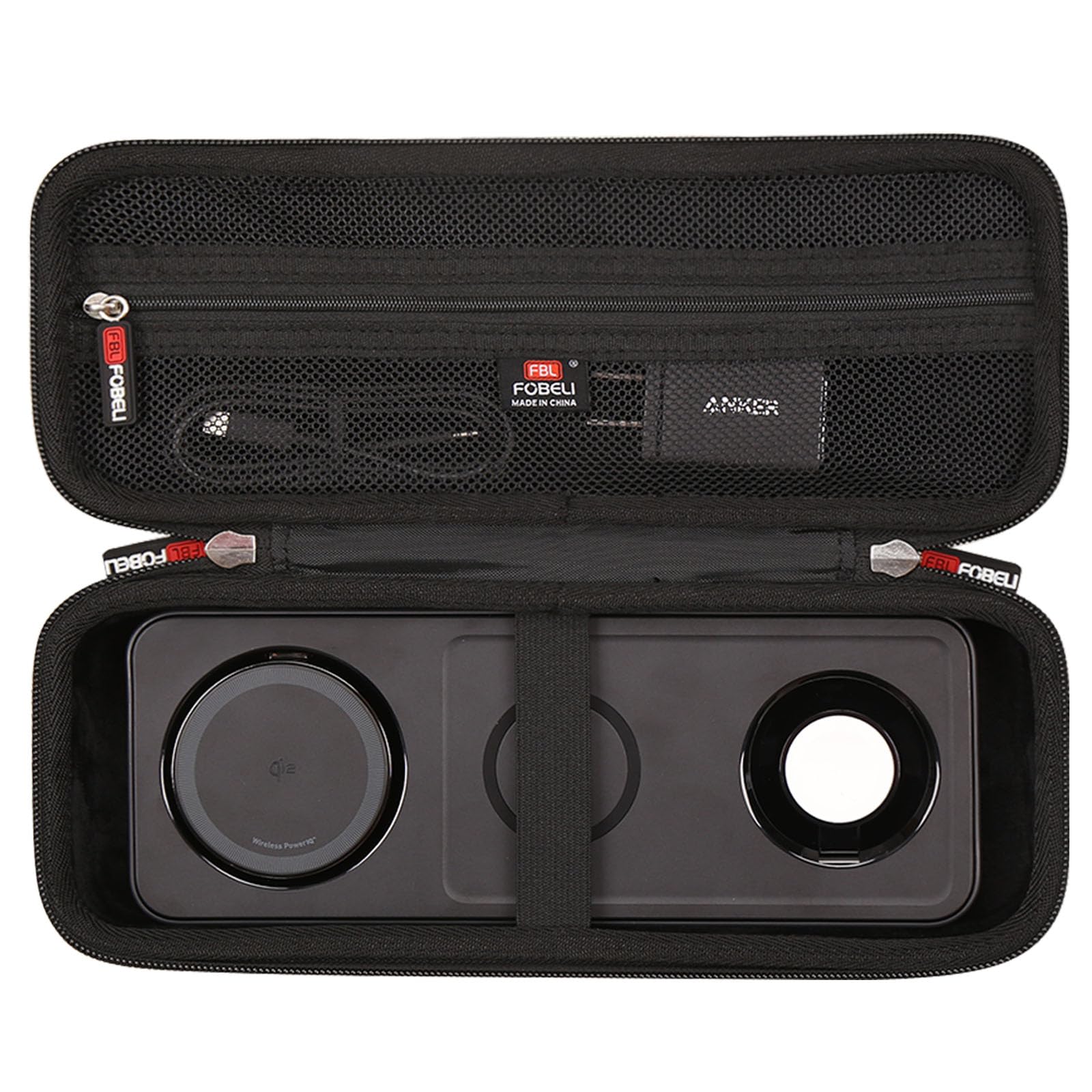 FBLFOBELI Hard Travel Case Replacement for Anker Foldable 3-in-1 Wireless Charging Station, Case Only