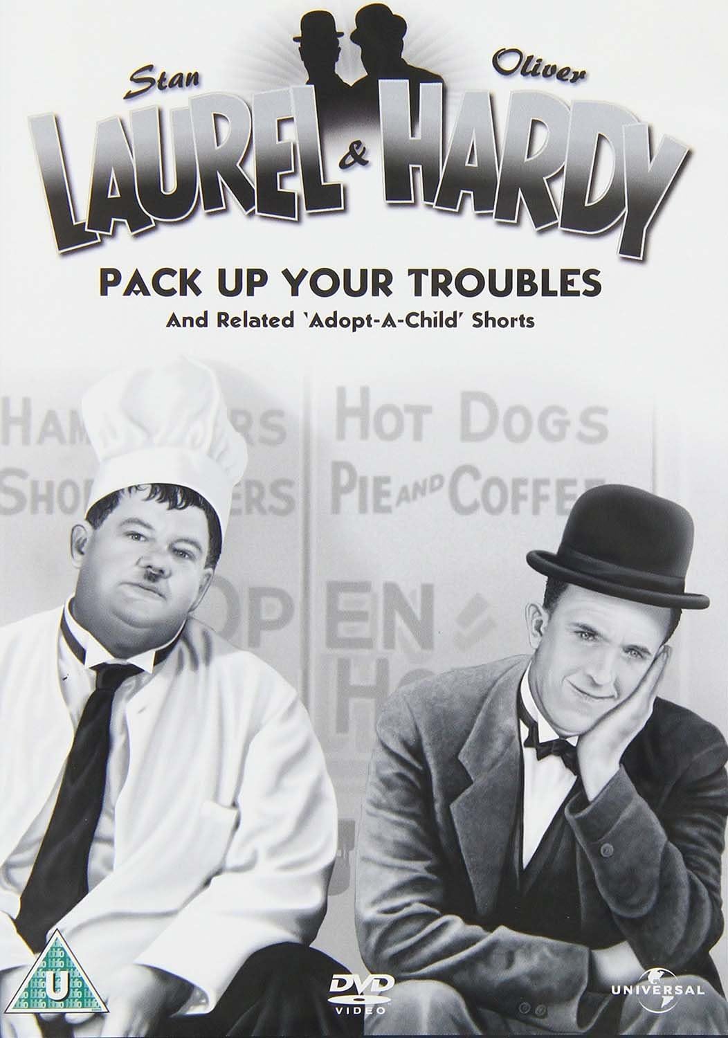 Laurel & Hardy Volume 15 - Pack Up Your Troubles/Related 'Adopt A Child' Shorts [DVD]