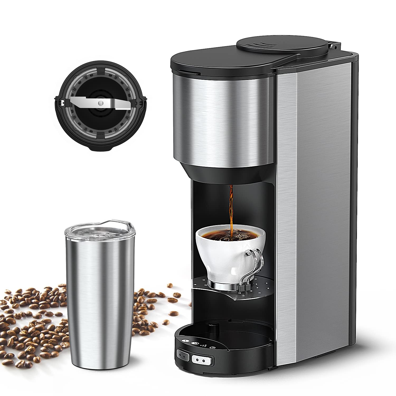 Grind And Brew Coffee Maker With Single Serve at Ryan Acuna blog
