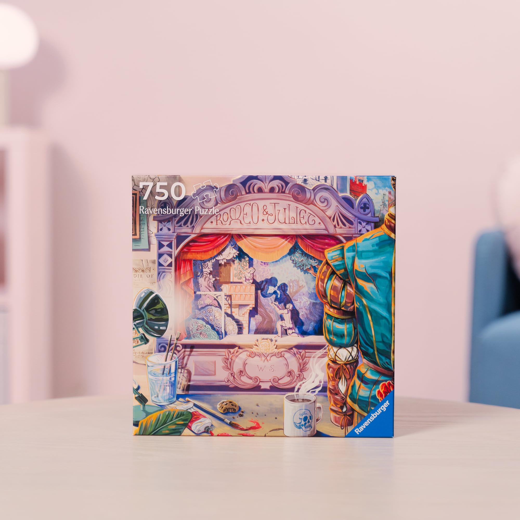 Ravensburger Art & Soul Romeo & Juliet 750 Piece Jigsaw Puzzles for Adults and Kids Age 12 Years Up, Multicolor, 750 pezzi, 50 x 50 cm - Image 2