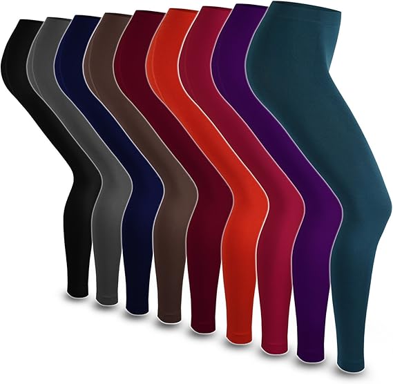 MOKBAY Thermo Leggings Damen - Gefütterte Winterleggings Mit High Waist