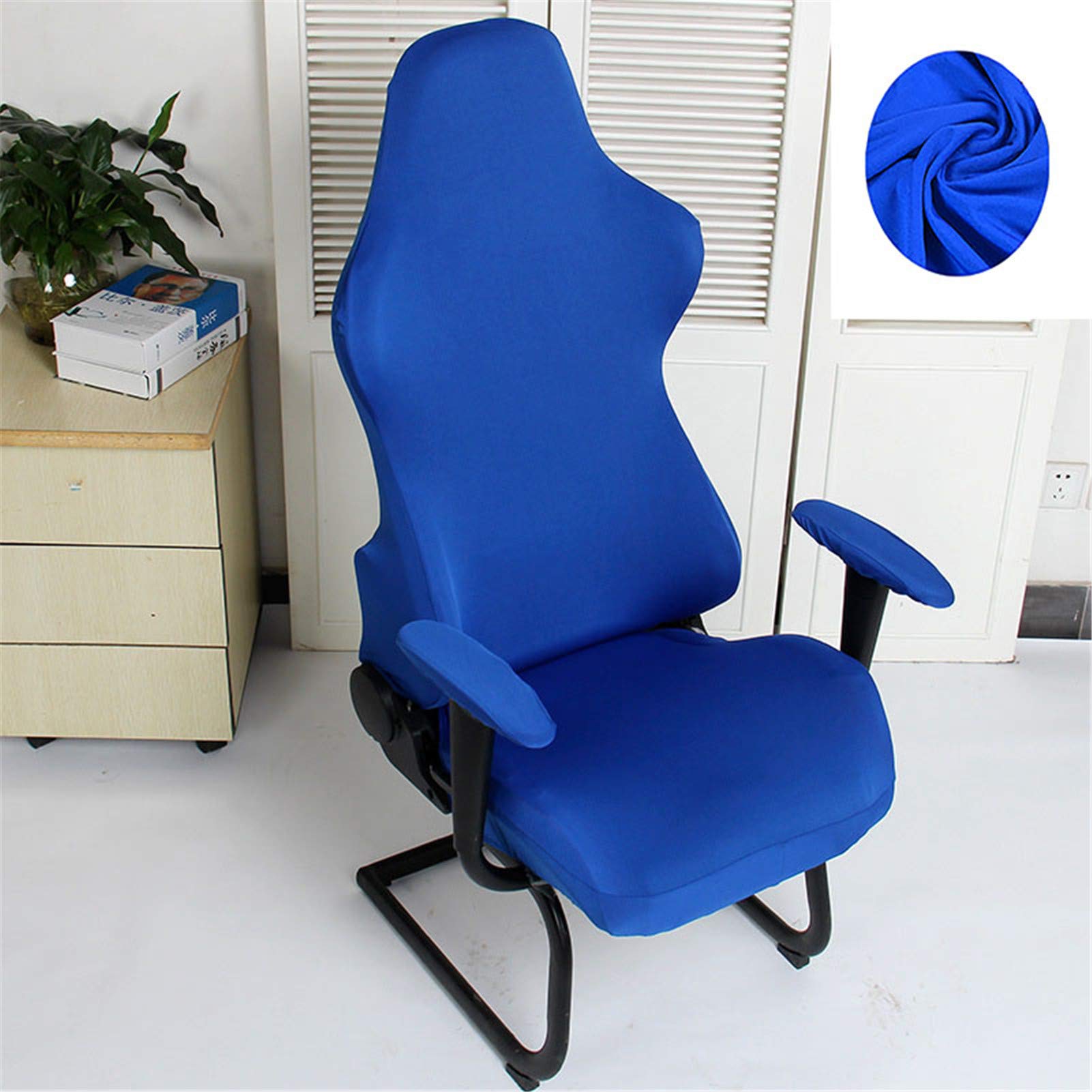 Funda Universal para Silla de Ordenador de Juego/Carreras, Funda Lavable para Silla (Solo Funda de Silla, Sin Silla)