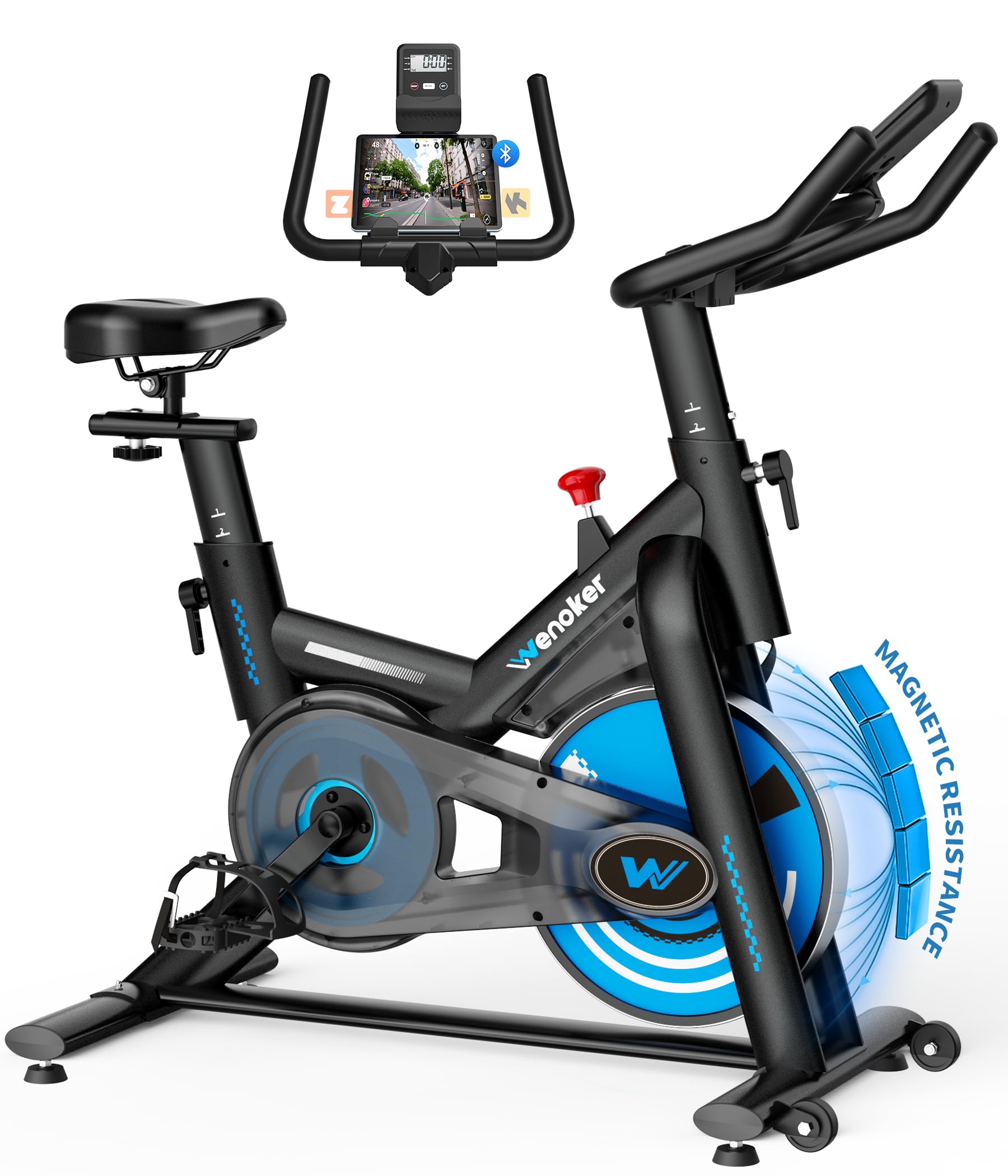 WENOKER Heimtrainer Fahrrad 2026 mit App