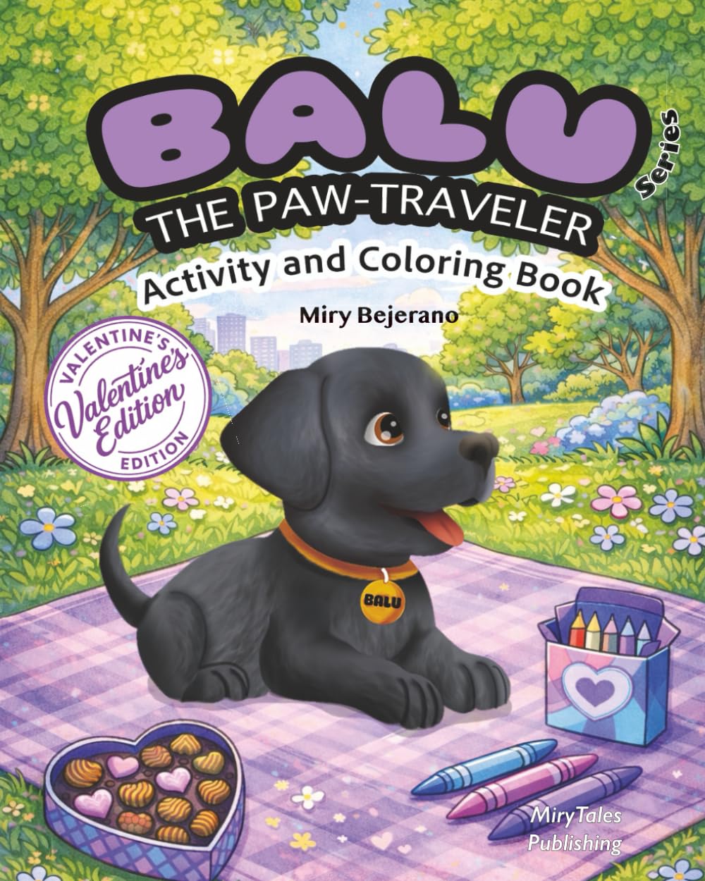 Balu the Paw-Traveler: Activity & Coloring Book: (Valentine's Edition)