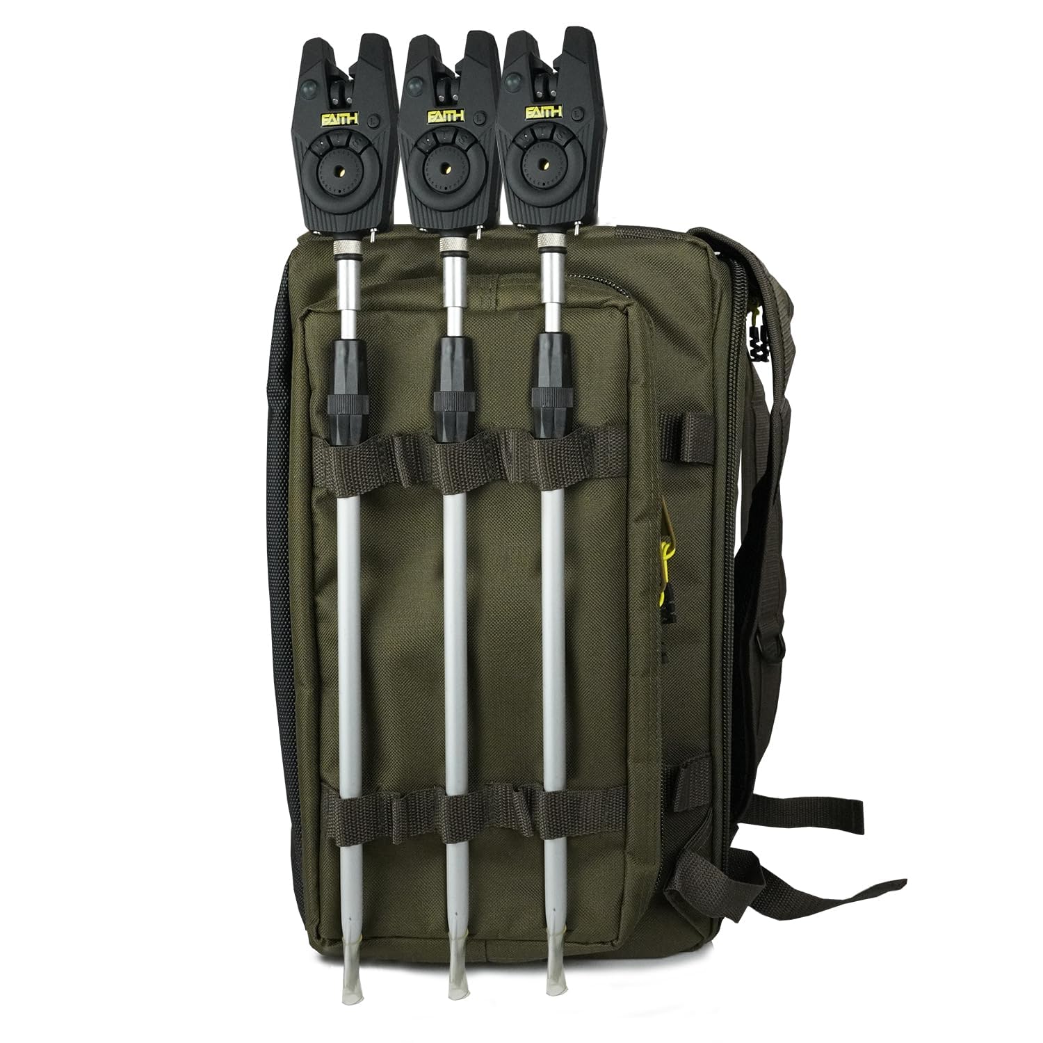 Fishbag Set - Wędka Foudral - Torba wędkarska - Zielona - Carryall - 12ft Holdall - Zestaw Deluxe - Zielony - Wędkarstwo