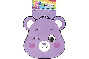 iscream Care Bears Share Bear Shaped 12" x 13" Spiral Bound Sketch...