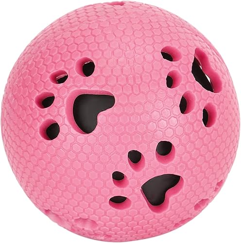 Miniatura 1 de Bola de masticar para mascotas, bola de dentición limpia para mascotas, bolas de comida con fugas para mascotas, pelota de juguete para perros, bola