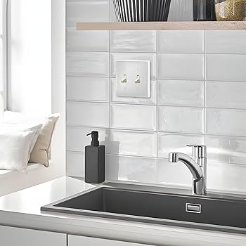 Adesivi Per Quadri Muro 2Pcs Nero Interruttore Della Luce Coperture Piastre Adesivi Placche Per Interruttori In Offerta - Foto 14