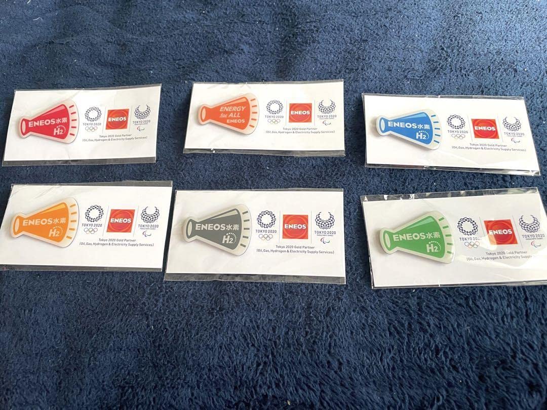 当選品 東京2020オリンピック × ENEOS コラボ エネゴリくんピンバッジ