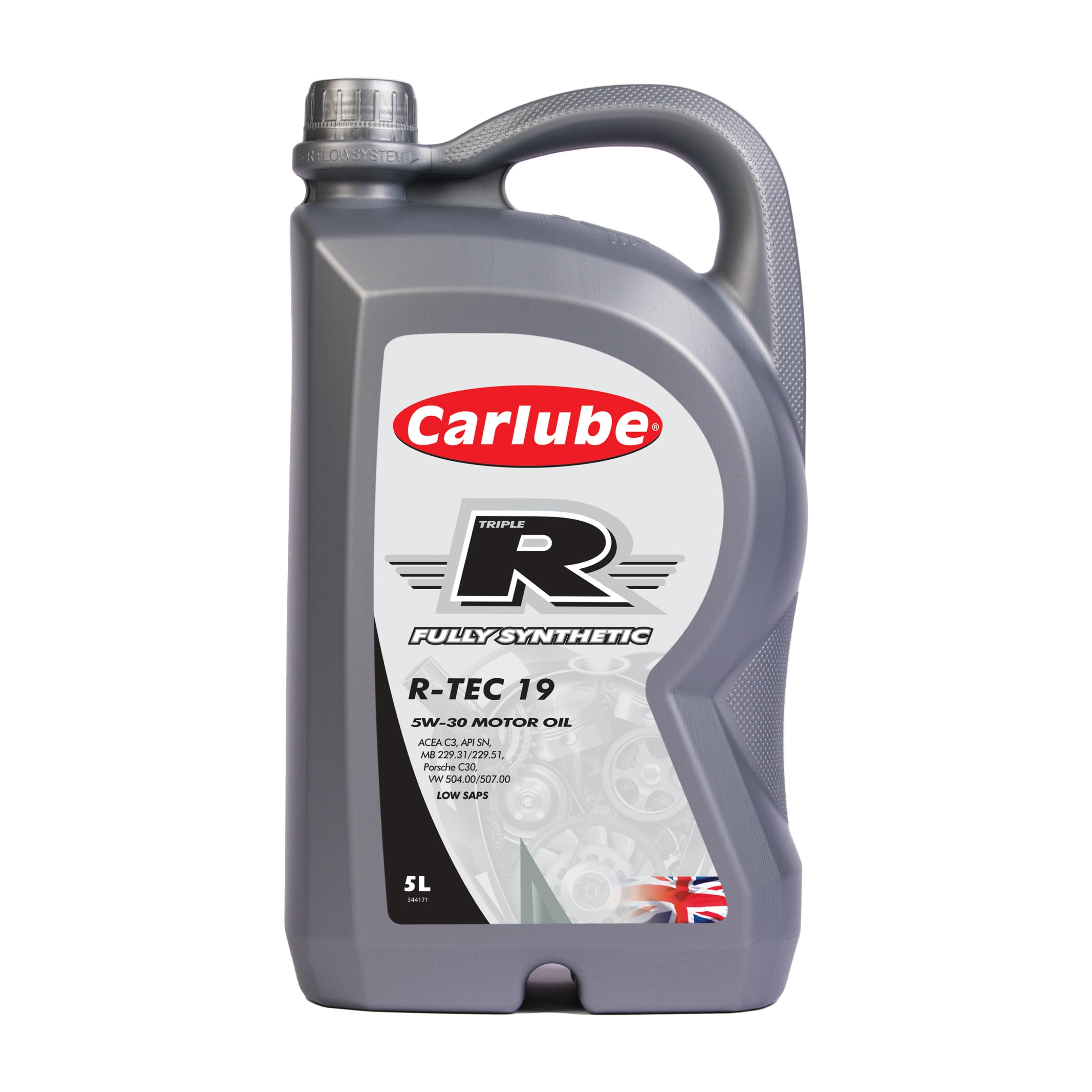 Triple-R 5w-30 R-Tec 5 Litre KBU005 Carlube Genuine Top Quality Product New