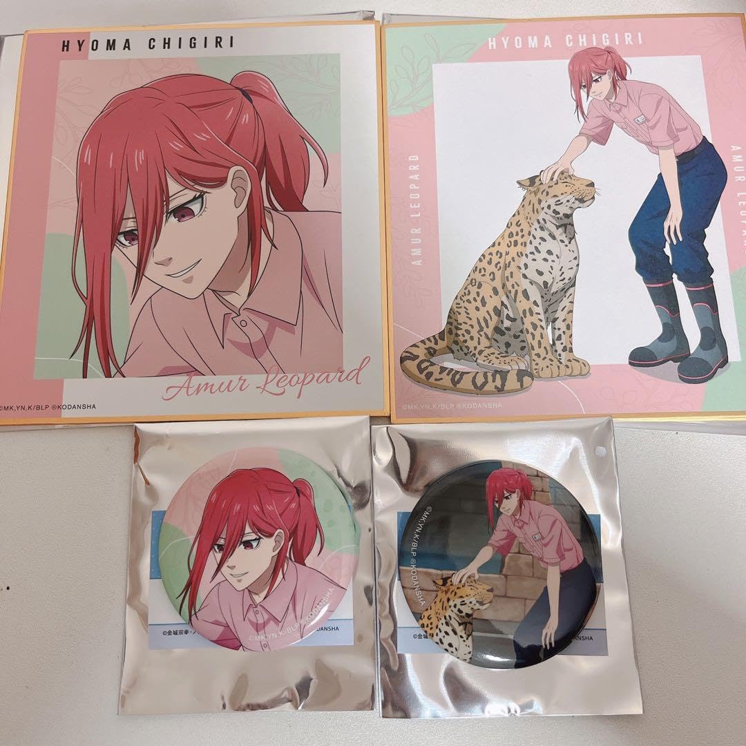 ブルーロック　千切豹馬　缶バッジ　東武動物公園 TVアニメ『ブルーロック』 - 東武動物公園コラボ 描き下ろし