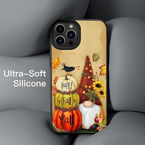 Miniatura 2 de Happy Fall Y'all Farm Pumpkins Girasol Gnomo Autumn Harvest Phone Case para iPhone 16 15 14 13 12 11 Pro Max | Galaxy S25 S24 S23 S22 S21 S20 FE|A16