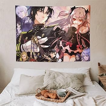 終わりのセラフ アニメ コミック 漫画 グッズ タペストリー クルル ツェペシ 終わりのセラフ アニメ コミック 漫画 グッズ タペストリー