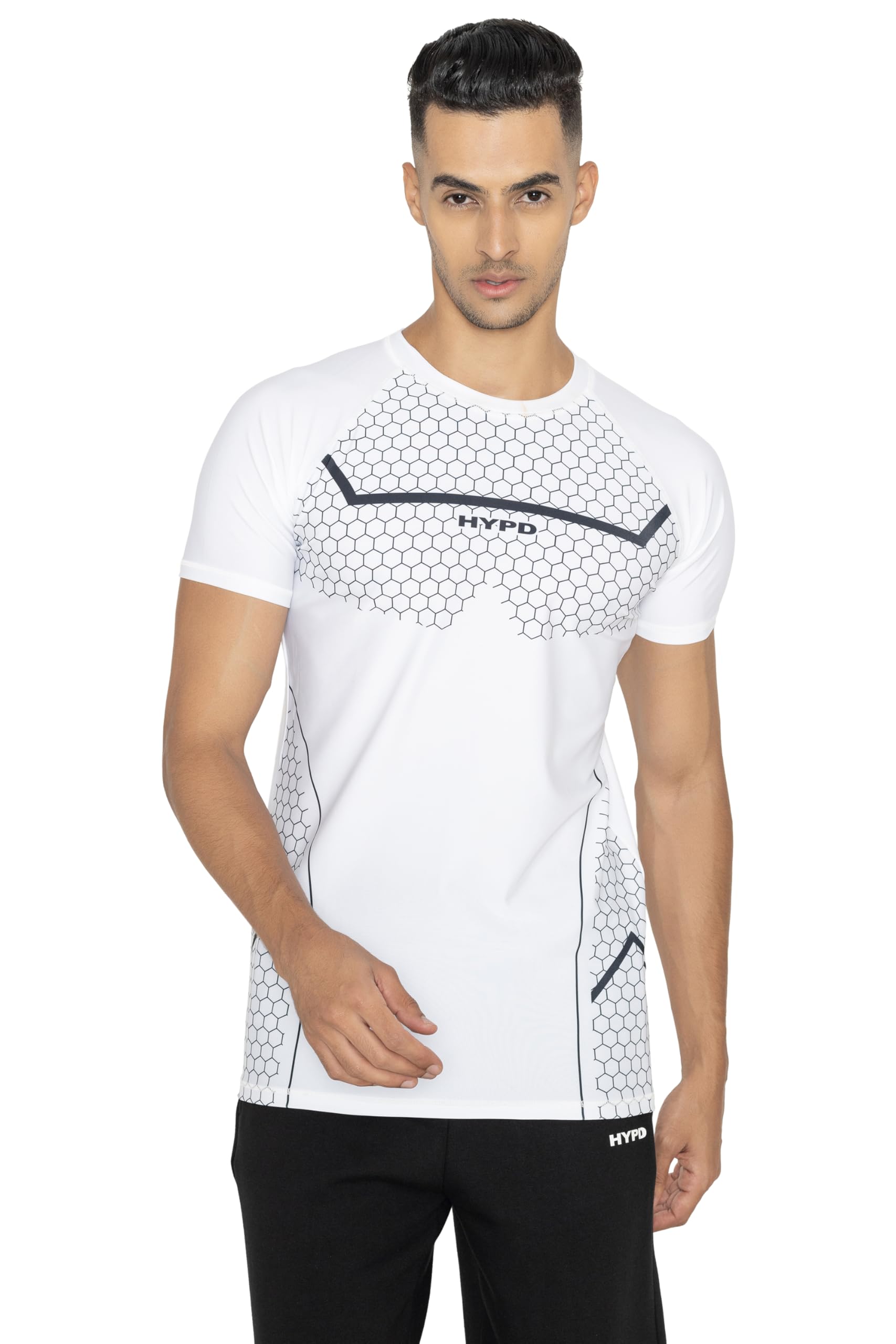 HYPDT-Shirt for Men, Compression Legacy T-Shirt for Gym and Sports Wear | T-Shirt for Men | Body Fit Skinny T-Shirt | T-Shirt for Men Stylish | Compression T-Shirt for Men, Base Layer Set for Men