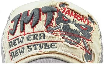 qichen baseball cap men's vintage distressed trucker cap leisure cap