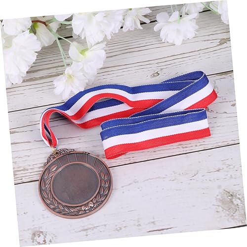 Miniatura 4 de HANABASS Sports Medals 6 Pcs Inflatable Banana Metal Party Games Kids Goggles Sports Competition Medal Award Wheat Winner Medal Award Medal Soccer