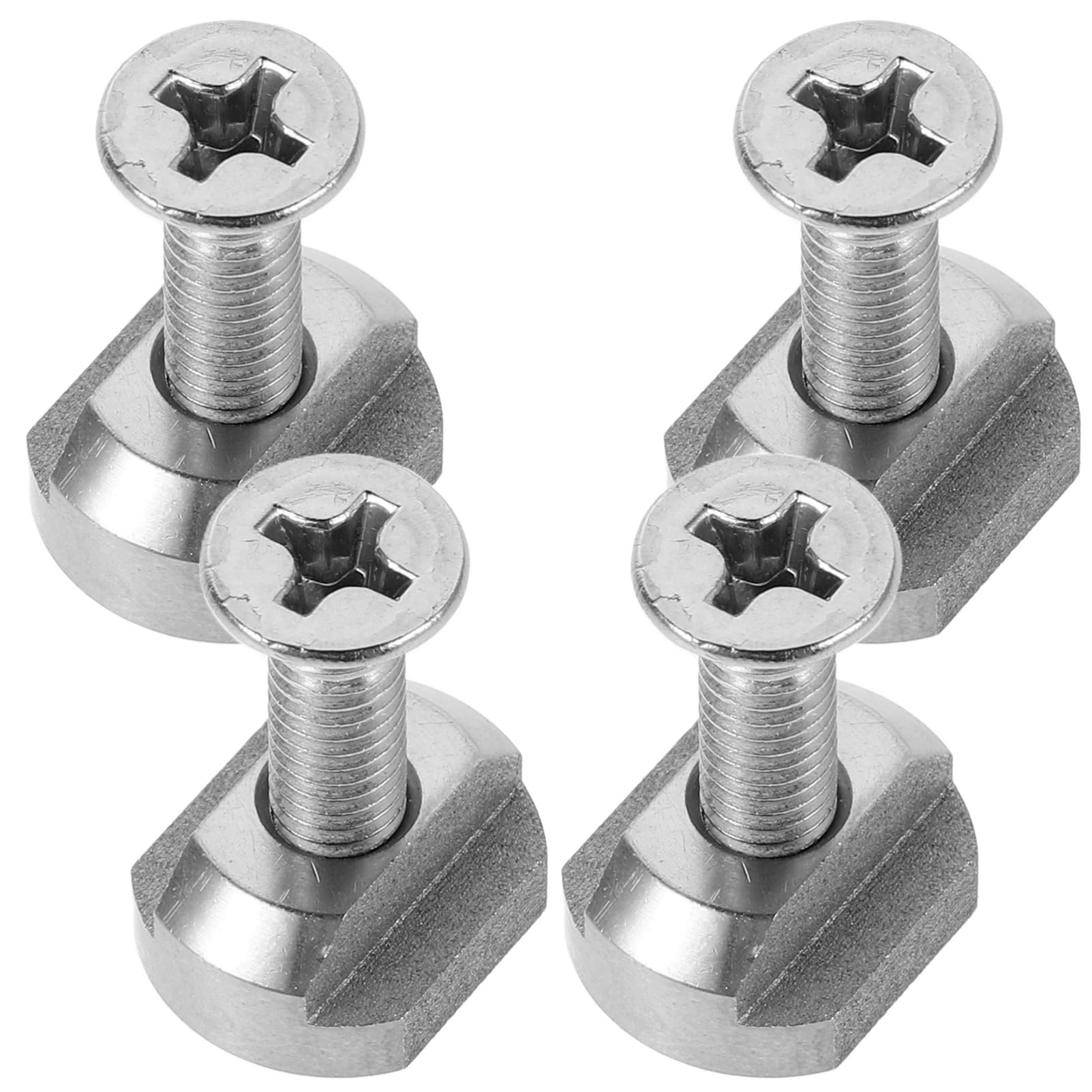 HANABASS Hydrofoil Mounting Hardware 4pc Set of Stainless Steel Nuts and Screws Size